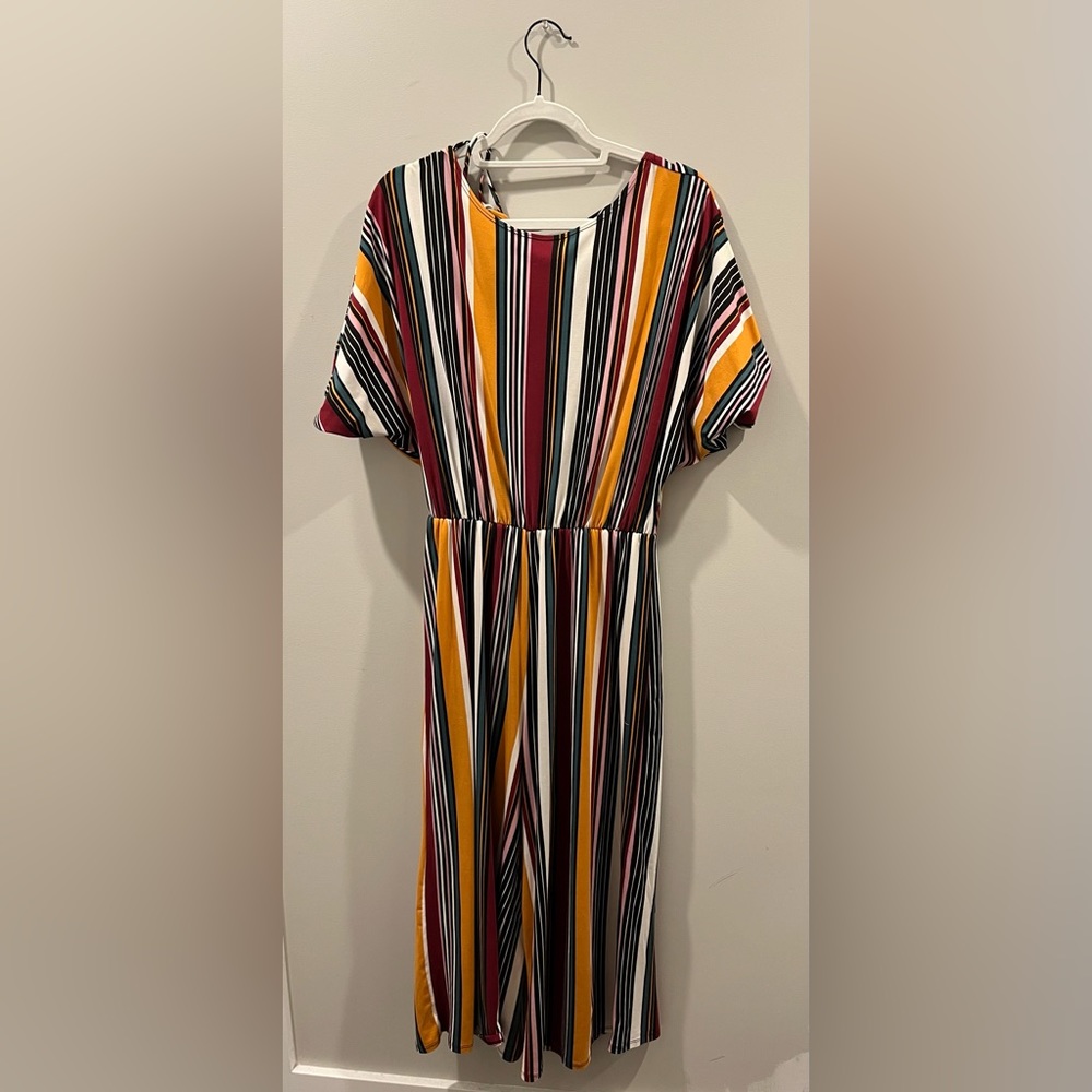 Colorful vintage jumpsuit